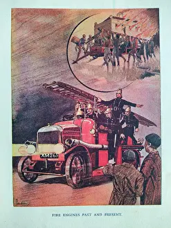 Russell Butcher Collection: The Motor Picture Book, Fire Engines Past and Present