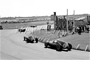 Exhilarating: Motor racing Aintree, England