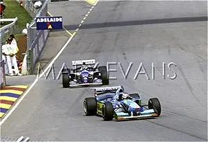 Benetton: Motor racing Australian GP