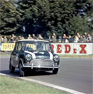 Minis: Motor racing Brand Hatch, England