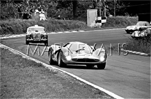 Worswick: Motor racing Brand Hatch, England