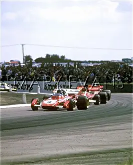 Jacky: Motor racing British GP, Silverstone, England
