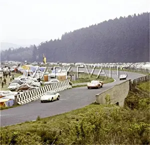 Exhilarating: Motor racing Nurburgring, Germany
