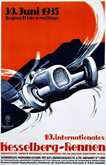 Rennen: Motor racing poster