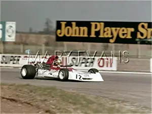 Regazzoni: Motor racing Silverstone, England