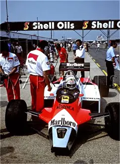 Autodelta: Motor racing Silverstone, England