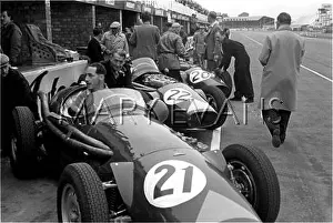 Fairman: Motor racing Silverstone, England