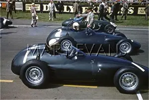 Behra: Motor racing Silverstone, England