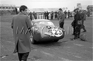 Salvadori: Motor racing Silverstone England1954