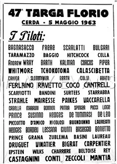 Florio: Motor racing Targa Florio, Sicily