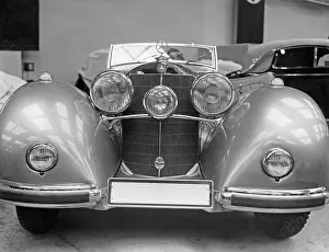 Mercedes: Motor show, 1937