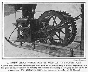 Charcot: A motor sledge which may be used at the South Pole