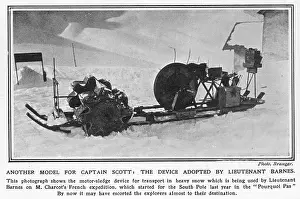 Charcot: A motor sledge for the South Pole