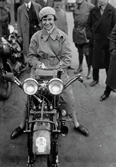 Hanni: Motoradfahrerin Hanni Kohler
