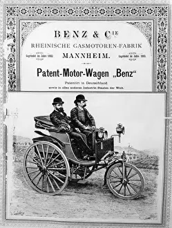 Motorcar: Motorcar from Carl Benz, 1886