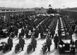 Wanderer: Motorcycle infantry, 1935