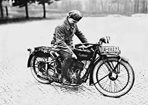 Bernhardt: Motorcycle Mabeco, 1926