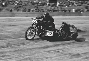 Strahov: Motorcycle race at Strahov Speedway