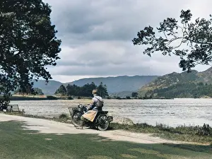 Ullswater: MOTORCYCLE AT ULLSWATER