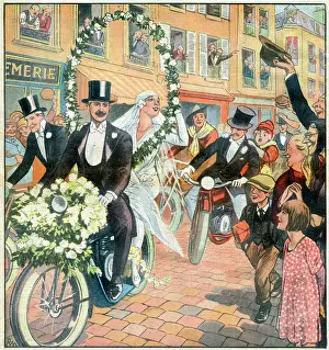 MOTORCYCLE WEDDING