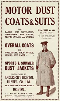 Windscreen: MOTORING COAT 1923