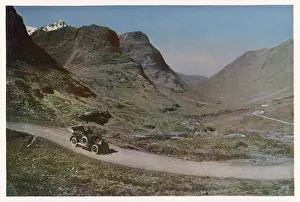 Glencoe: Motoring through Glencoe, Scotland