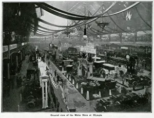 Jan18: Motoring Show at Olympia 1905