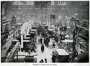 Jan18: Motoring Show at Olympia 1905