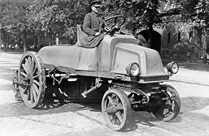 Sweeper: Motorized sweeper, 1928