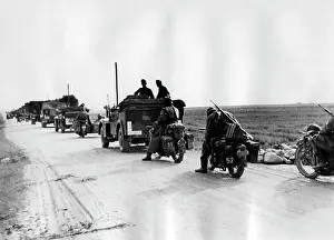 Polish Lithuanian: Motorized troops of the Wehrmacht at the beginning of the