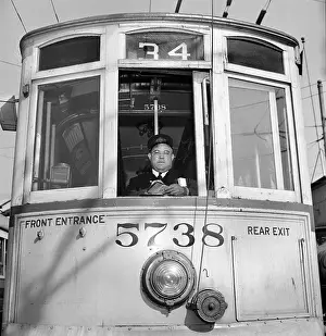 Marjory: motorman - trolley - occupations - rail transportation