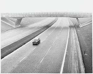 Motorways: EMPTY MOTORWAY 1960S