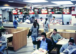 Whopper: Motorway service station, Burger King