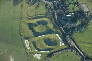 Damian: Motte and bailey castle and fishpond earthwork, Lilbourne