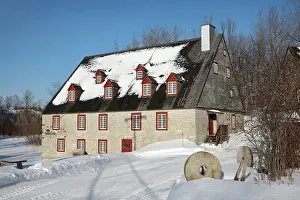 Lauzon: Moulin de la Chevrotiere, Deschambault, Chemin