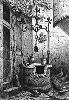 Neighbours: WELL AT MOULINS, FRANCE