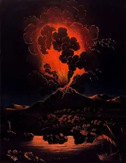 Destructive: Mount Etna Eruption, 19th Century