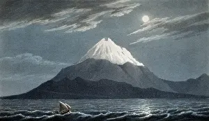 Erupted: Mount Etna by Moonlight, 1815