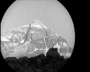 Everest: Mount Everest With Snow Blowing Across, Shown