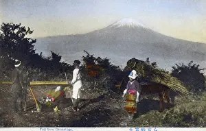 Honshu: Mount Fuji, Japan - from Otometoge