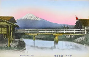 Honshu: Mount Fuji, Japan - from the Suzu River