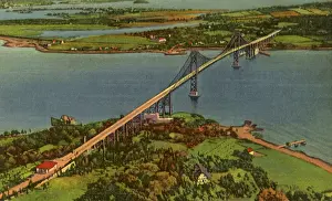 Providence: Mount Hope Bridge. Providence