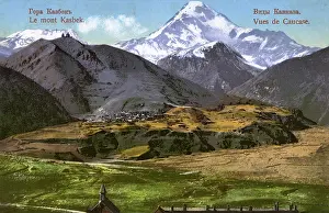 Ossetia: Mount Kazbek, Kazbegi District, Caucasus