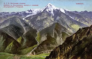 Ossetia: Mount Kazbek, Kazbegi District, Caucasus