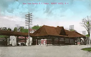 Westchester: Mount Kisco station, Westchester County, New York State, USA