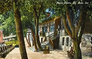 Funicular: Mount Lowe scenic railway, Alpine Tavern, California, USA