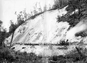 Lyell: Mount Lyell quarry 1898