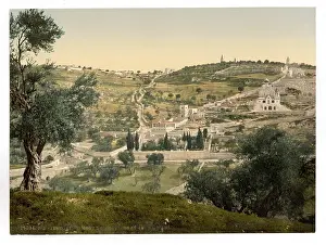 Gethsemane: Mount of Olives and Gethsemane, general view, Jerusalem