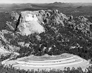 Rushmore: Mount Rushmore, with the faces of U.S. Presidents ?