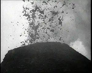Mount Vesuvius Erupting